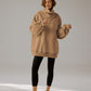 Felpa Oversize Collo Alto - Comfort Elegante 