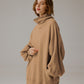 Felpa Oversize Collo Alto - Comfort Elegante 