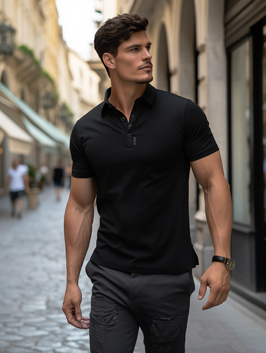 Polo Antoine - Camicia muscolare